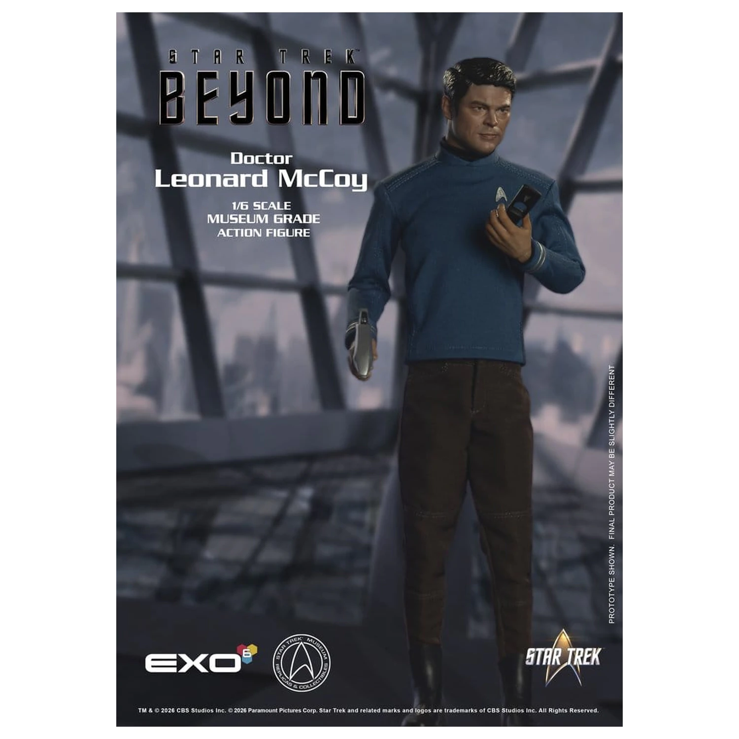 Star Trek Beyond Akcijska figura 1/6 Dr. 'Bones' McCoy 30 cm fotografija proizvoda