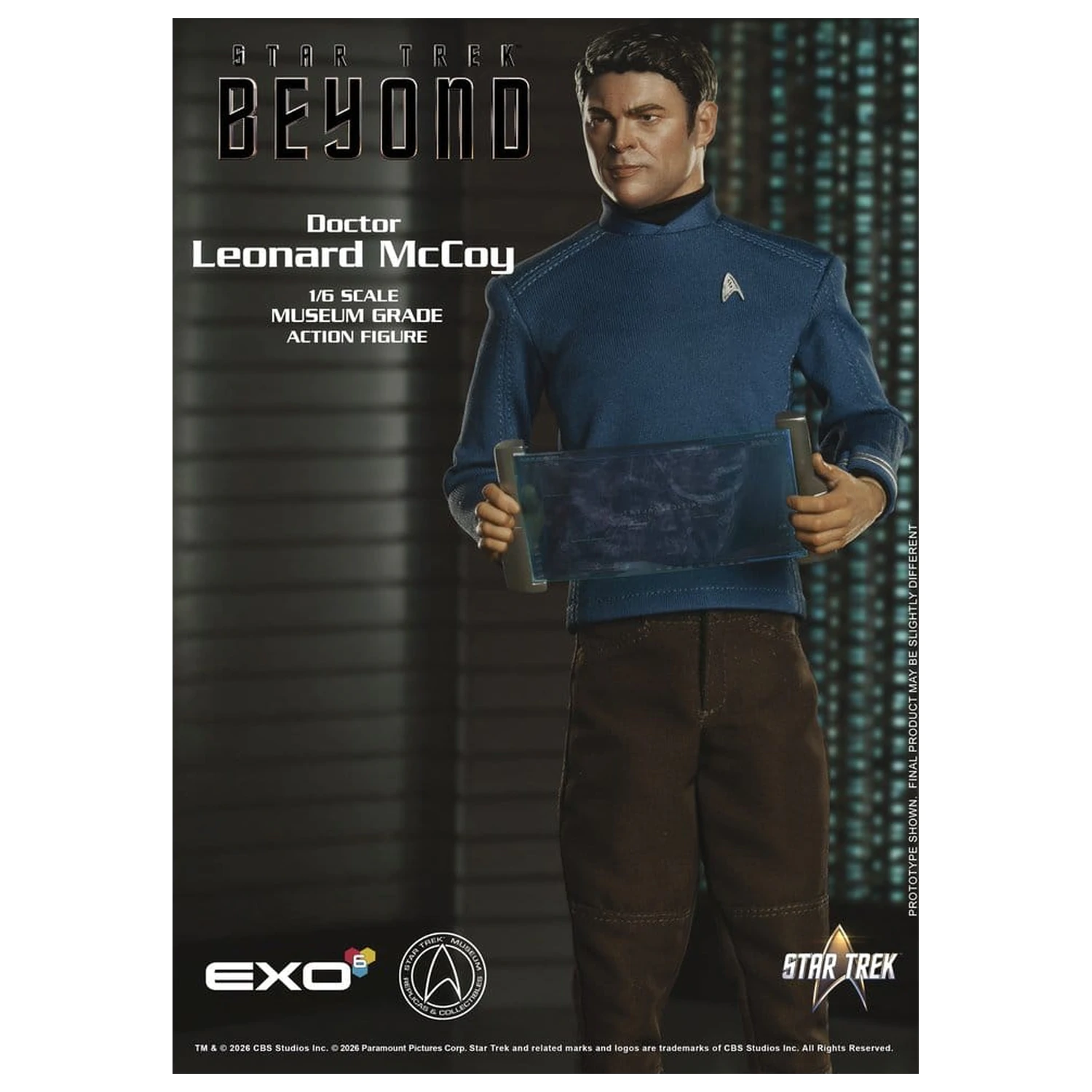 Star Trek Beyond Akcijska figura 1/6 Dr. 'Bones' McCoy 30 cm fotografija proizvoda