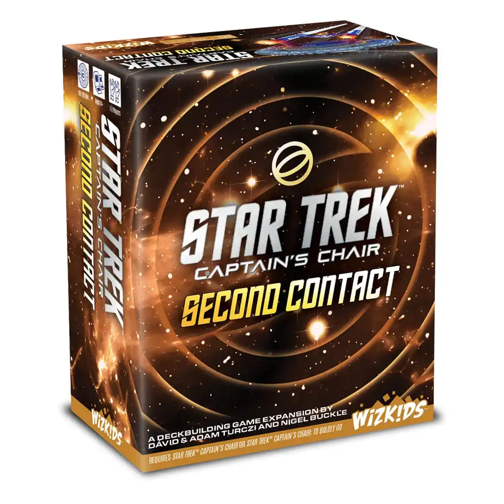 Star Trek: Captain's Chair Card Game Second Contact *English Version* - kartaška igra fotografija proizvoda