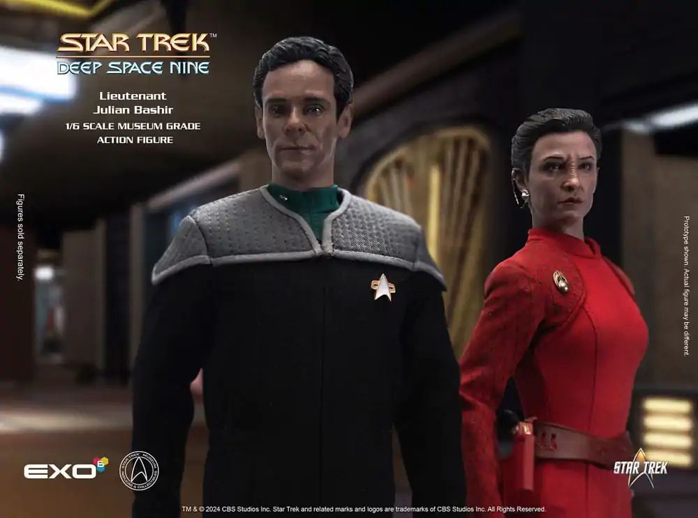 Star Trek: Deep Space Nine Action Figure 1/6 figura Dr. Julian Bashir 30 cm fotografija proizvoda