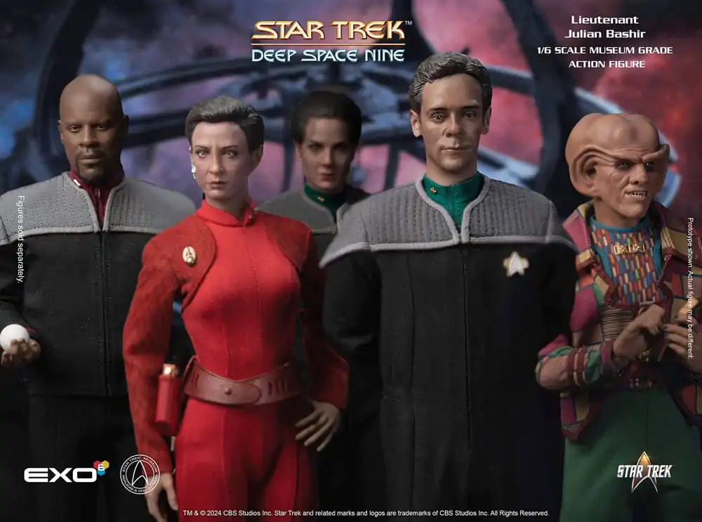 Star Trek: Deep Space Nine Action Figure 1/6 figura Dr. Julian Bashir 30 cm fotografija proizvoda