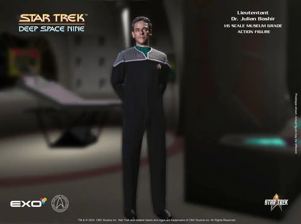 Star Trek: Deep Space Nine Action Figure 1/6 figura Dr. Julian Bashir 30 cm fotografija proizvoda