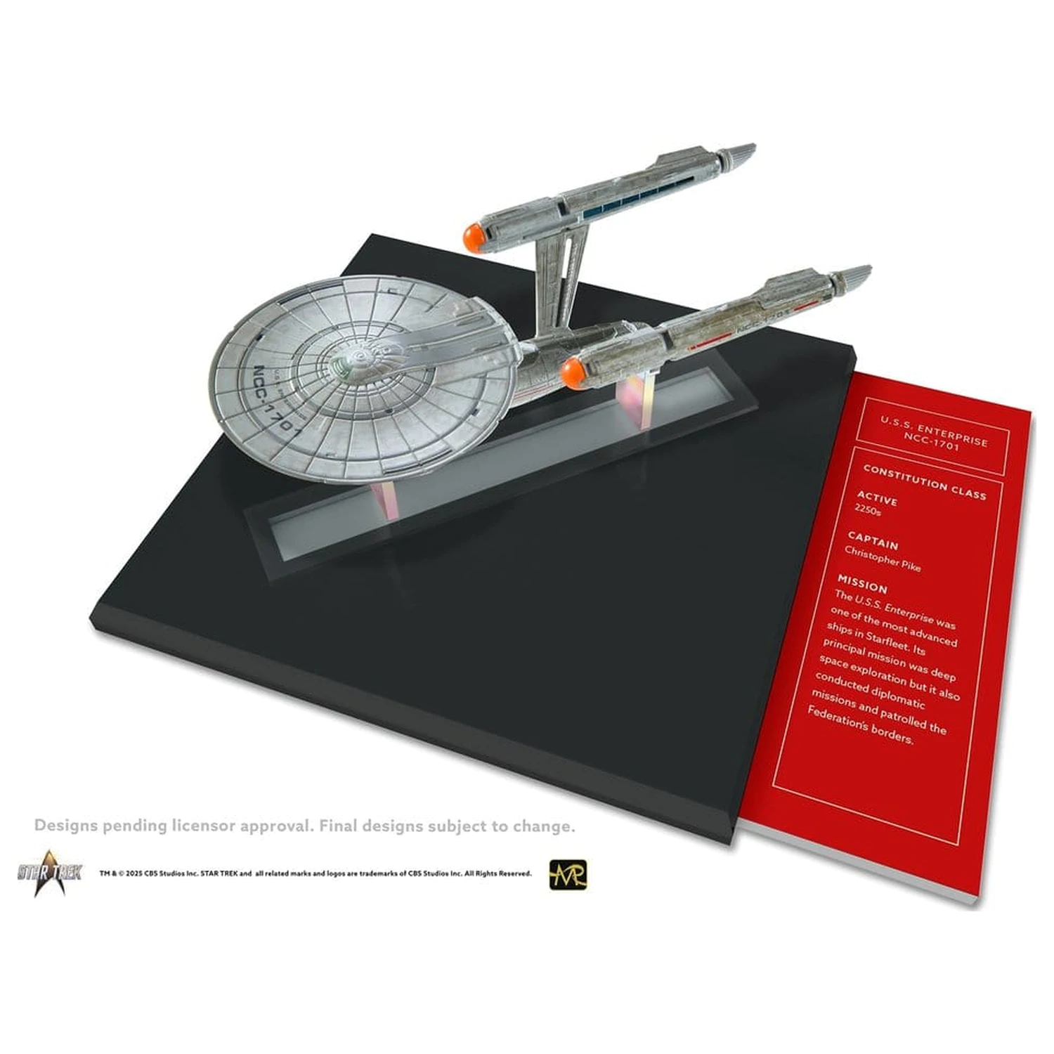Star Trek Die-Cast Model U.S.S. Enterprise NCC-1701 (Strange New Worlds) 10 cm fotografija proizvoda
