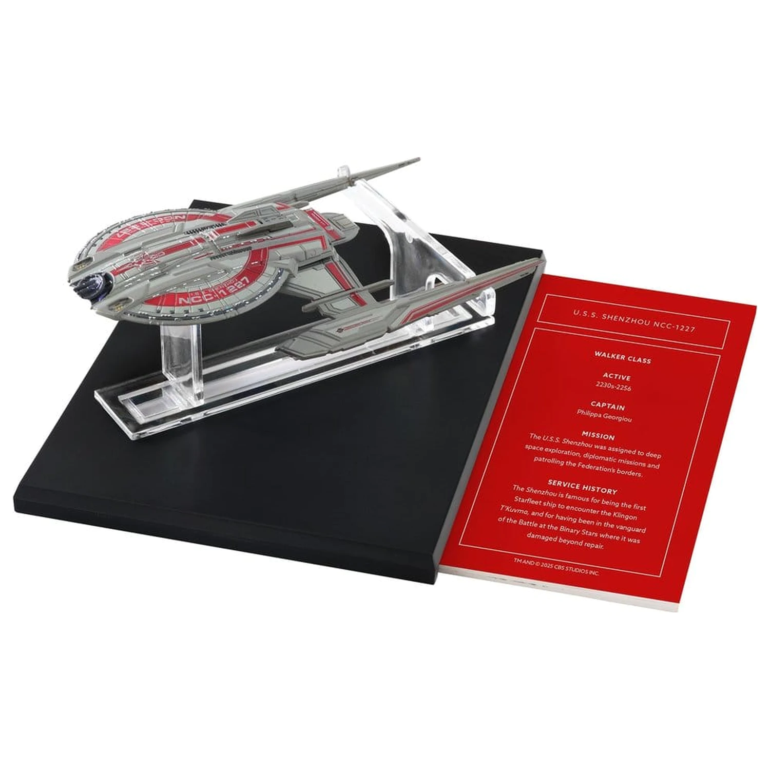 Star Trek lijevani model U.S.S. Shenzhou NCC-1227 10 cm fotografija proizvoda
