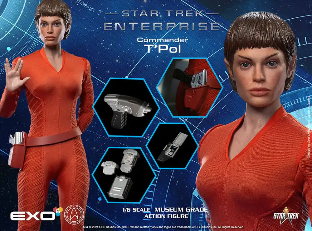 Star Trek: Enterprise akcijska figura 1/6 Commander T'Pol 28 cm fotografija proizvoda