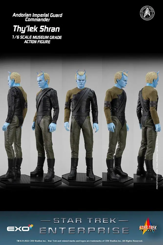 Star Trek: Enterprise akcijska figura 1/6 Thy'lek Shran 29 cm fotografija proizvoda