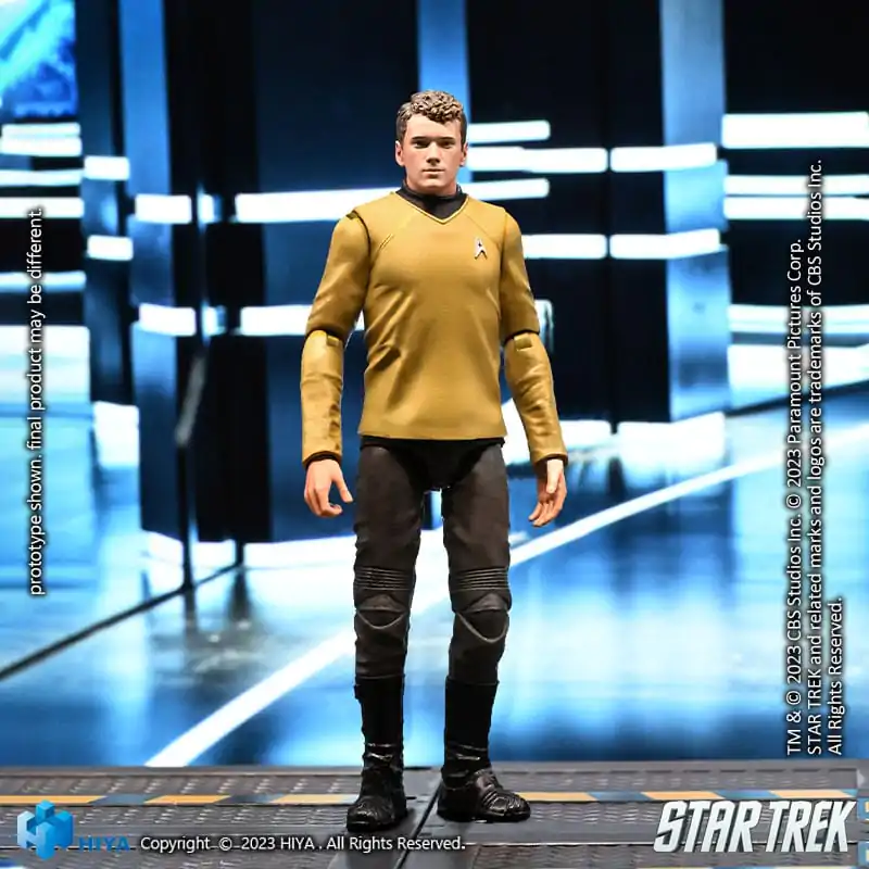 Star Trek Exquisite Mini akcijska figura 1/18 Star Trek 2009 Chekov 10 cm fotografija proizvoda