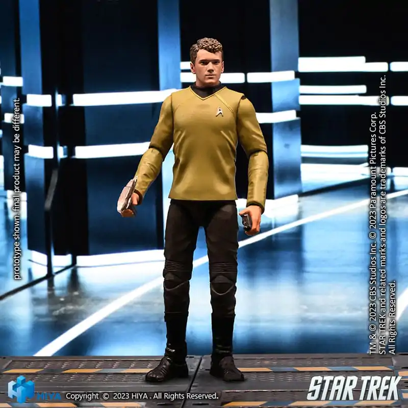 Star Trek Exquisite Mini akcijska figura 1/18 Star Trek 2009 Chekov 10 cm fotografija proizvoda