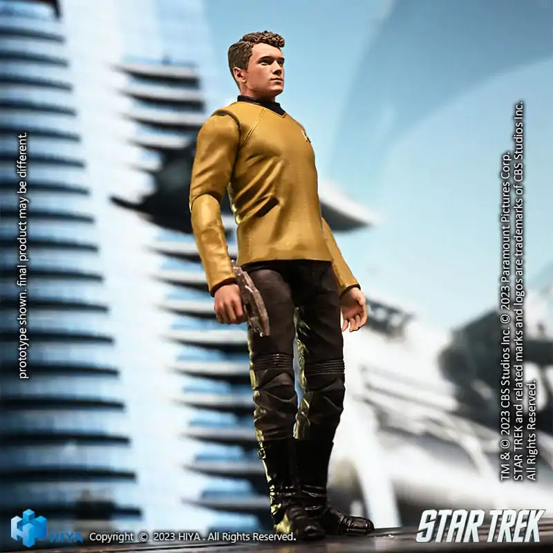 Star Trek Exquisite Mini akcijska figura 1/18 Star Trek 2009 Chekov 10 cm fotografija proizvoda