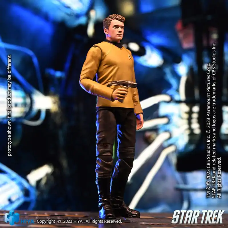 Star Trek Exquisite Mini akcijska figura 1/18 Star Trek 2009 Chekov 10 cm fotografija proizvoda