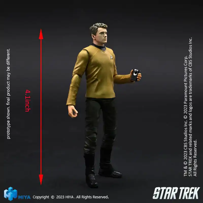 Star Trek Exquisite Mini akcijska figura 1/18 Star Trek 2009 Chekov 10 cm fotografija proizvoda