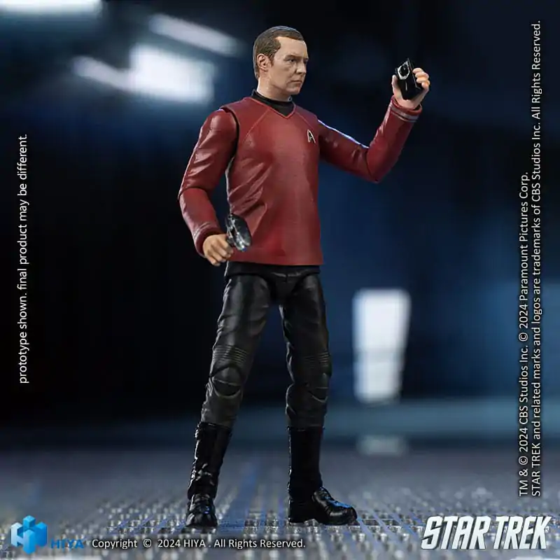 Star Trek Exquisite Mini akcijska figura 1/18 Star Trek 2009 Scotty 10 cm fotografija proizvoda