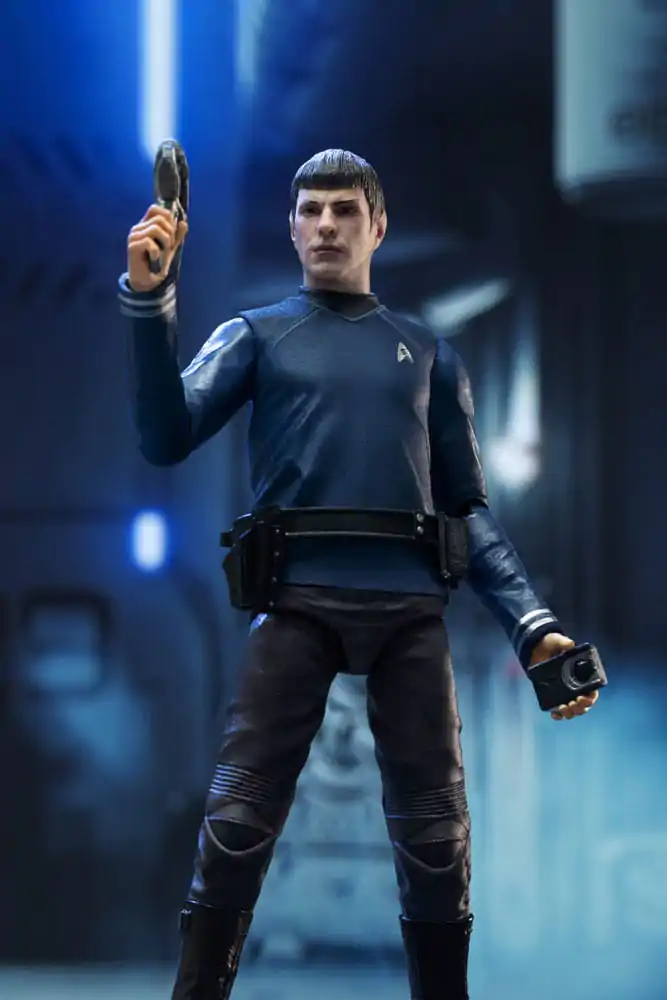 Star Trek Exquisite Mini akcijska figura 1/18 Star Trek 2009 Spock 10 cm fotografija proizvoda