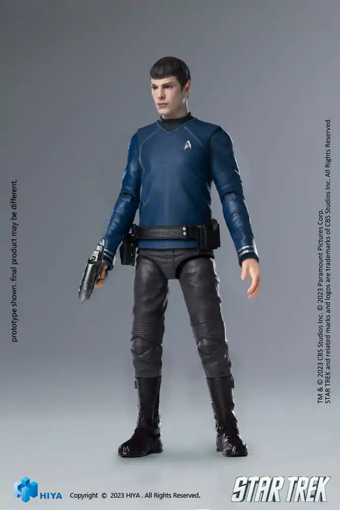 Star Trek Exquisite Mini akcijska figura 1/18 Star Trek 2009 Spock 10 cm fotografija proizvoda