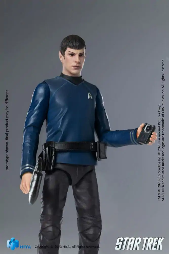 Star Trek Exquisite Mini akcijska figura 1/18 Star Trek 2009 Spock 10 cm fotografija proizvoda