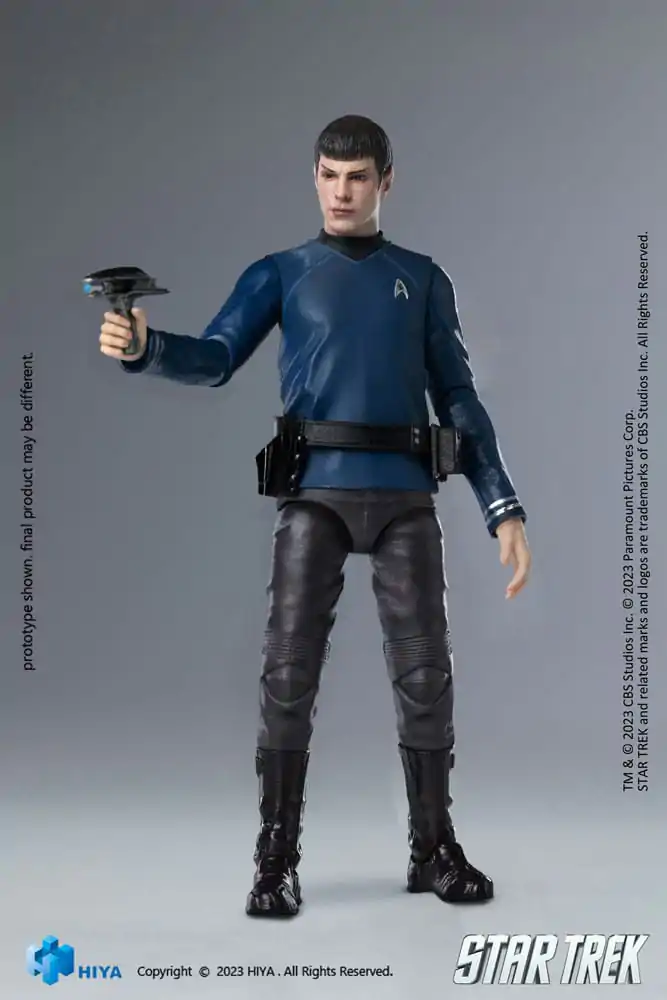 Star Trek Exquisite Mini akcijska figura 1/18 Star Trek 2009 Spock 10 cm fotografija proizvoda