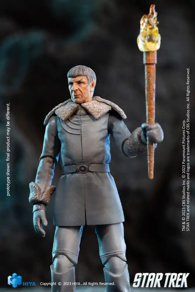 Star Trek Exquisite Mini akcijska figura 1/18 Star Trek 2009 Spock Prime 10 cm fotografija proizvoda