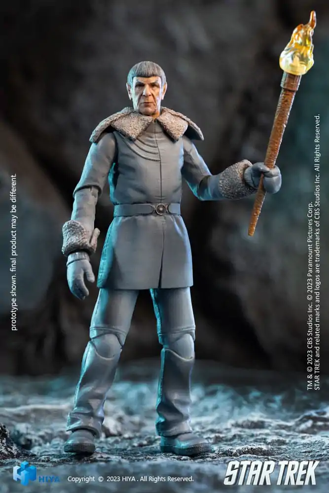 Star Trek Exquisite Mini akcijska figura 1/18 Star Trek 2009 Spock Prime 10 cm fotografija proizvoda