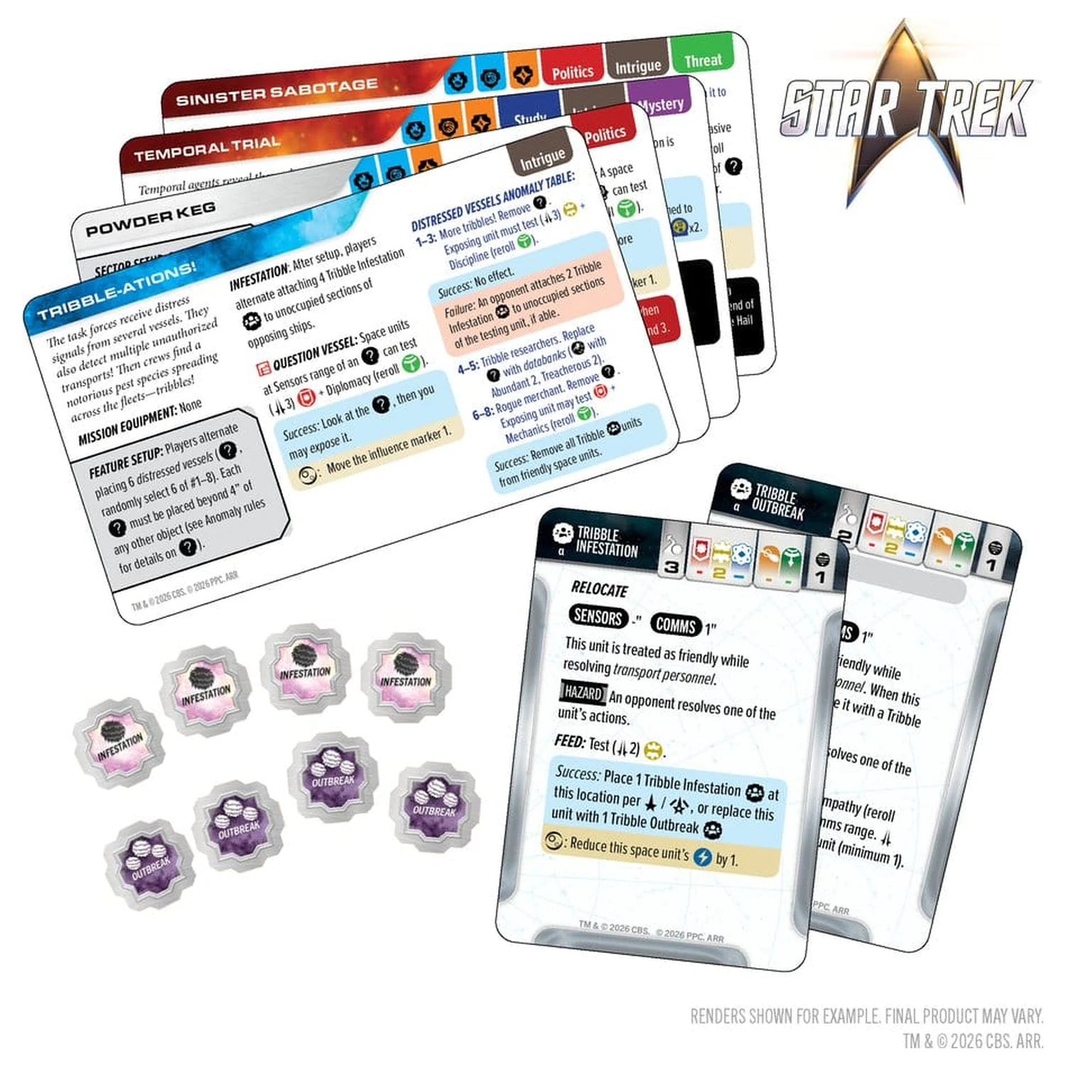 Star Trek: Into the Unknown - Trials and Tribble-ations Paket karata fotografija proizvoda