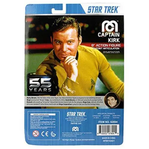 Star Trek akcijska figura Kirk 55th Anniversary 20 cm fotografija proizvoda