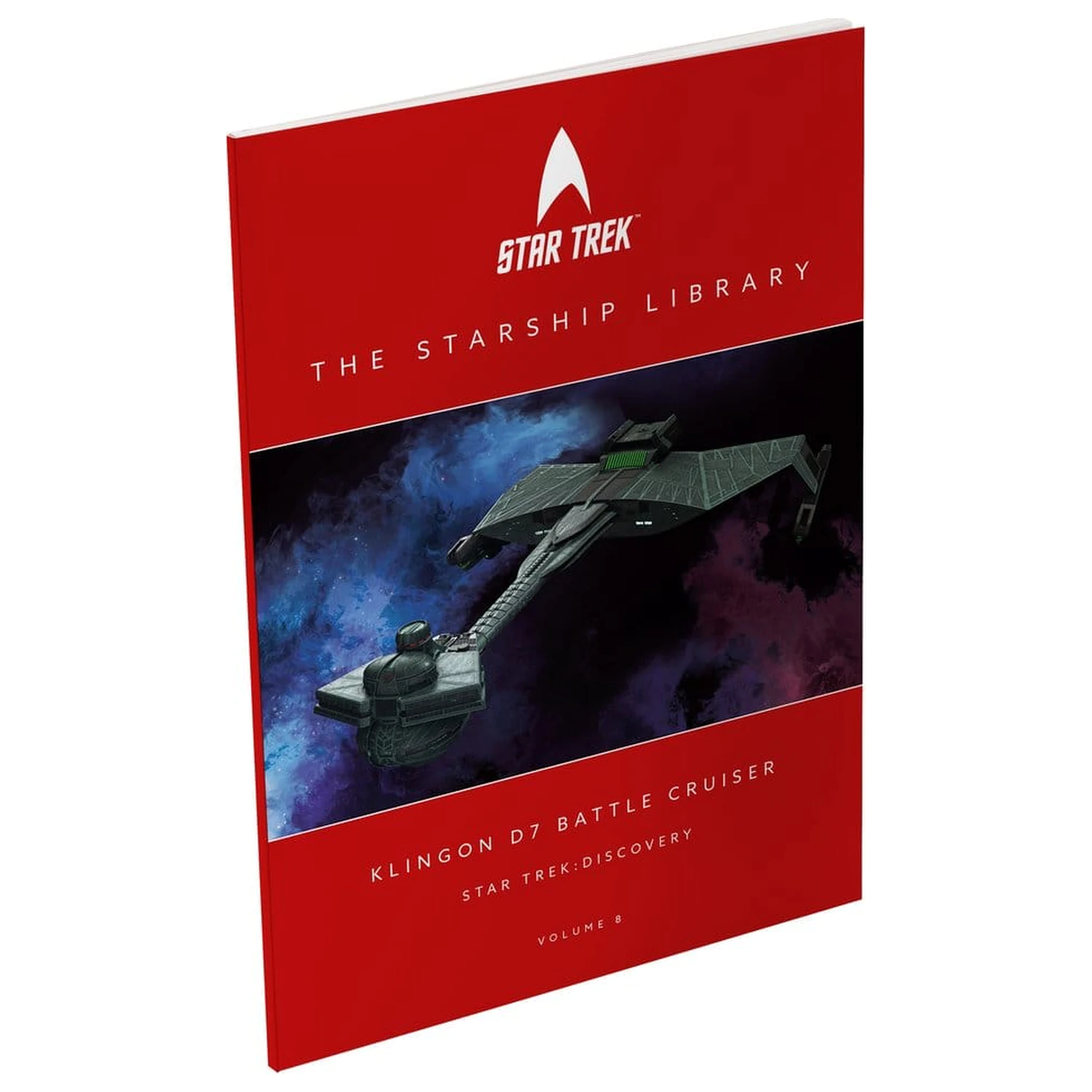 Star Trek Library Die-Cast Klingon D7 Battle Cruiser 10 cm fotografija proizvoda