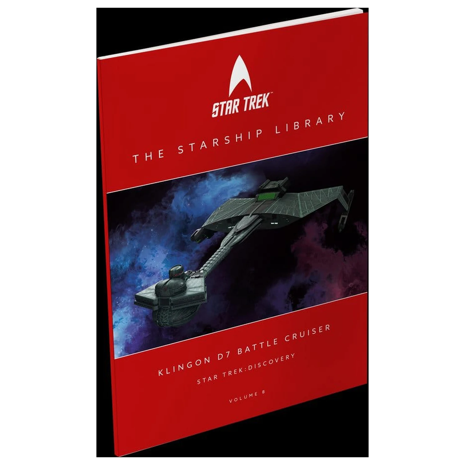 Star Trek Library Die-Cast Klingon D7 Battle Cruiser 10 cm fotografija proizvoda