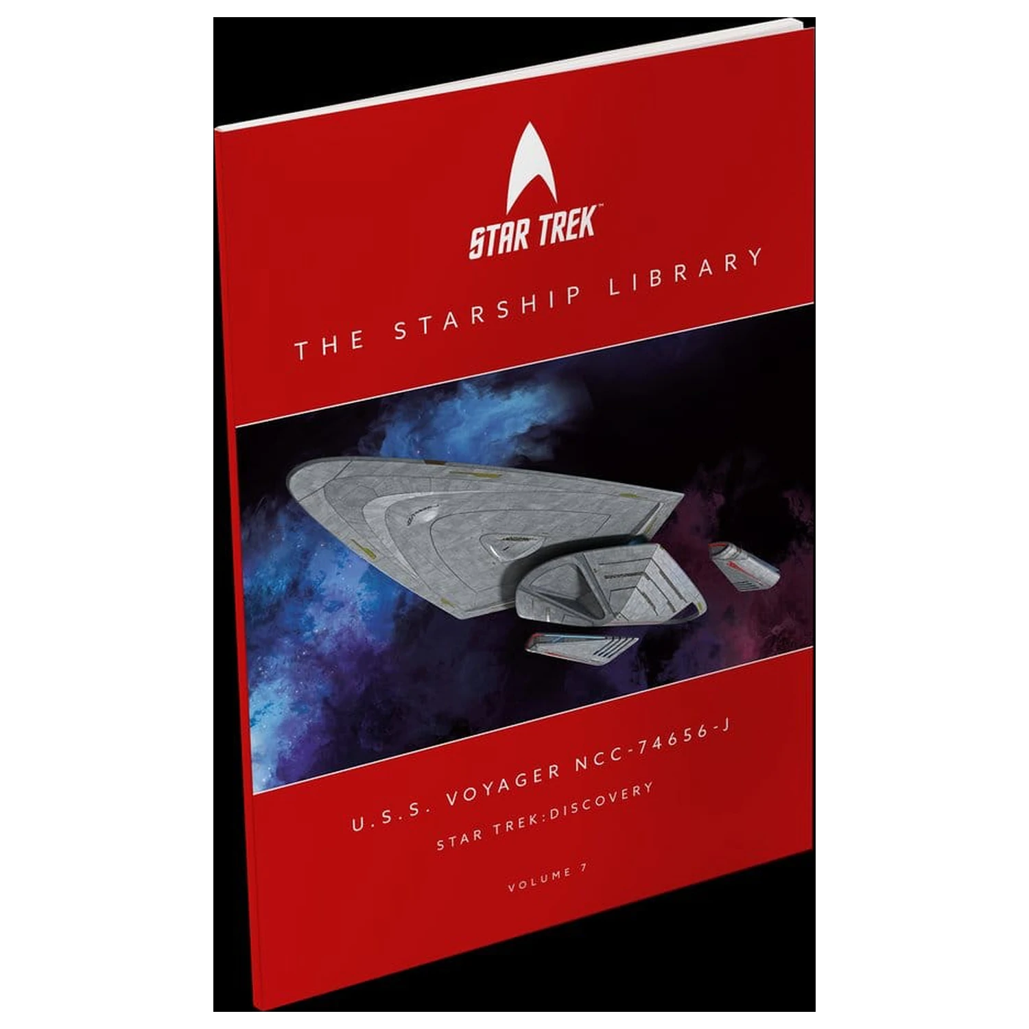 Star Trek Library Die-Cast U.S.S. Voyager NCC-74656-J 10 cm fotografija proizvoda