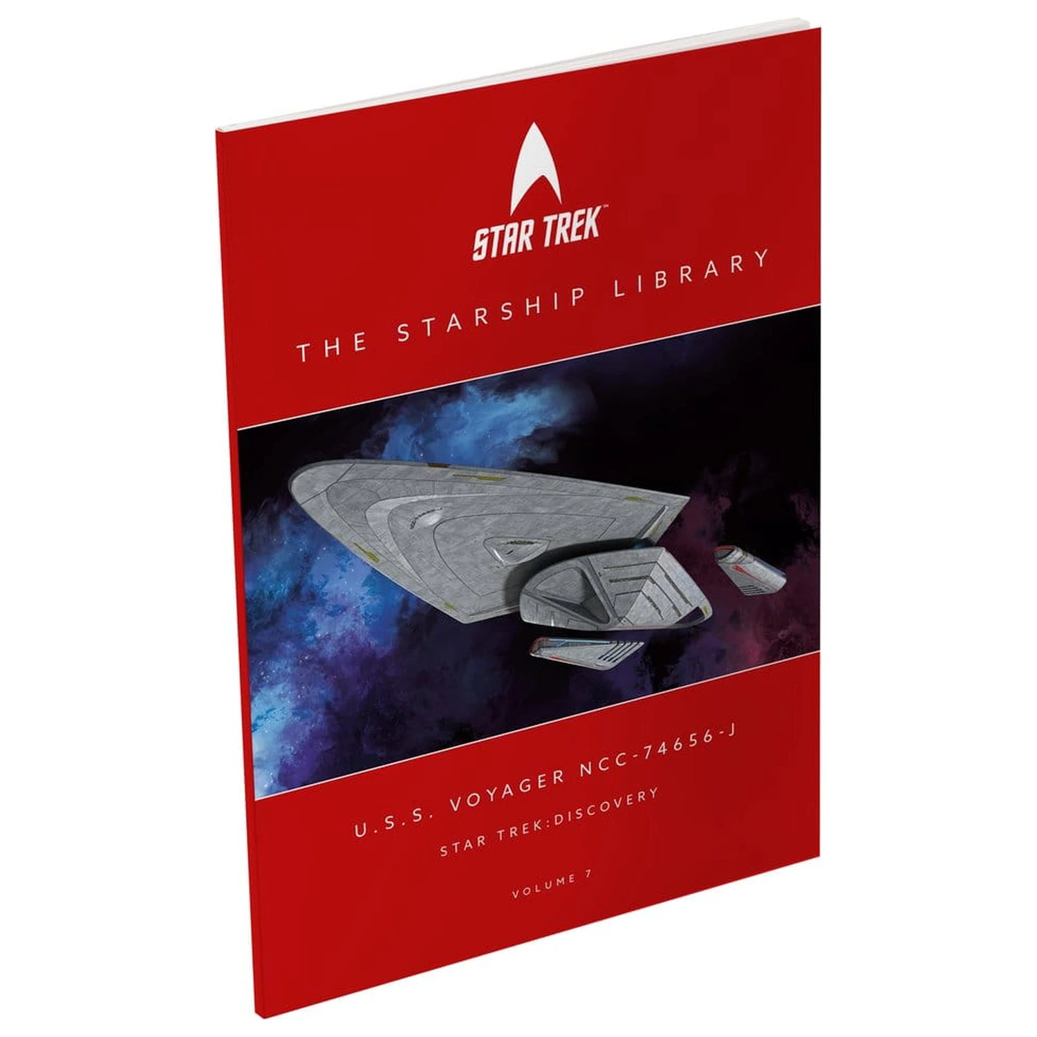 Star Trek Library Die-Cast U.S.S. Voyager NCC-74656-J 10 cm fotografija proizvoda