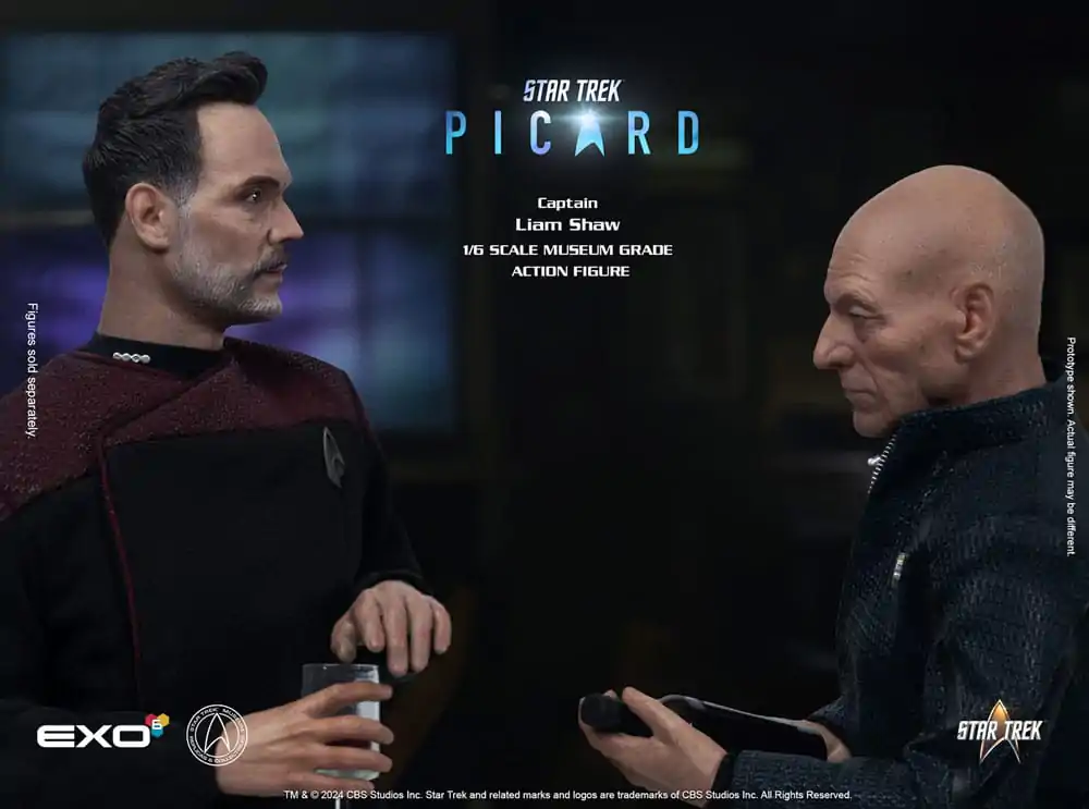 Star Trek: Picard akcijska figura 1/6 Captain Liam Shaw 30 cm fotografija proizvoda