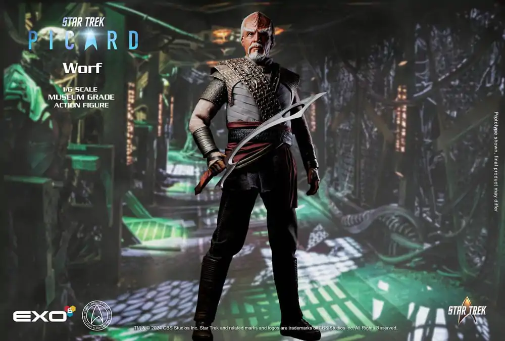 Star Trek: Picard Akcijska figura 1/6 Worf 30 cm fotografija proizvoda