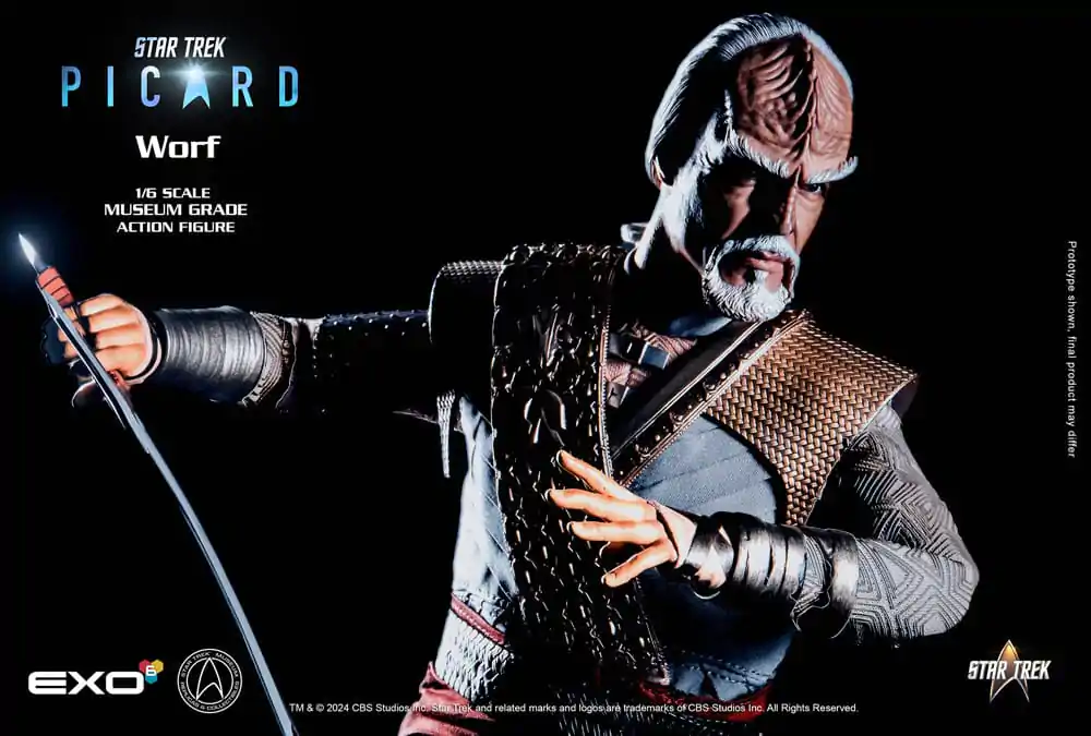 Star Trek: Picard Akcijska figura 1/6 Worf 30 cm fotografija proizvoda