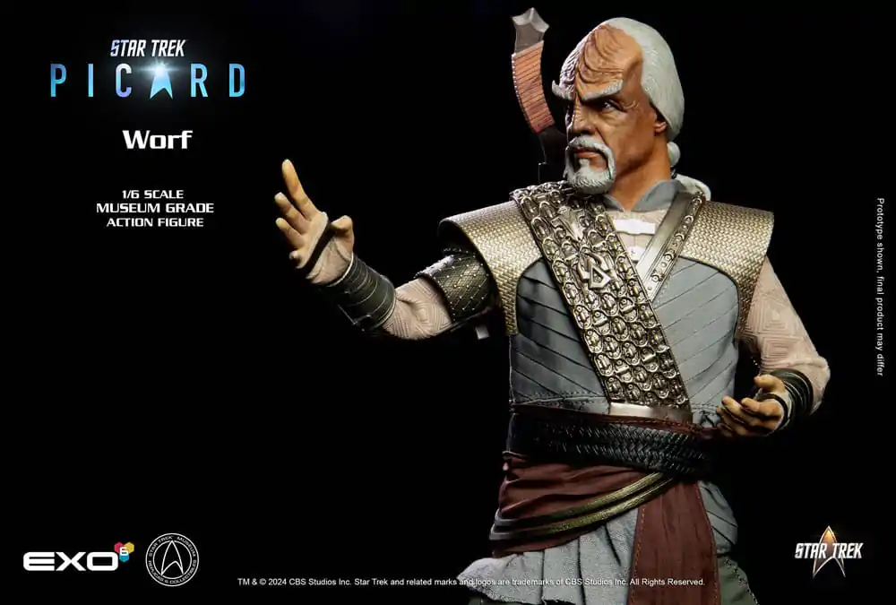 Star Trek: Picard Akcijska figura 1/6 Worf 30 cm fotografija proizvoda