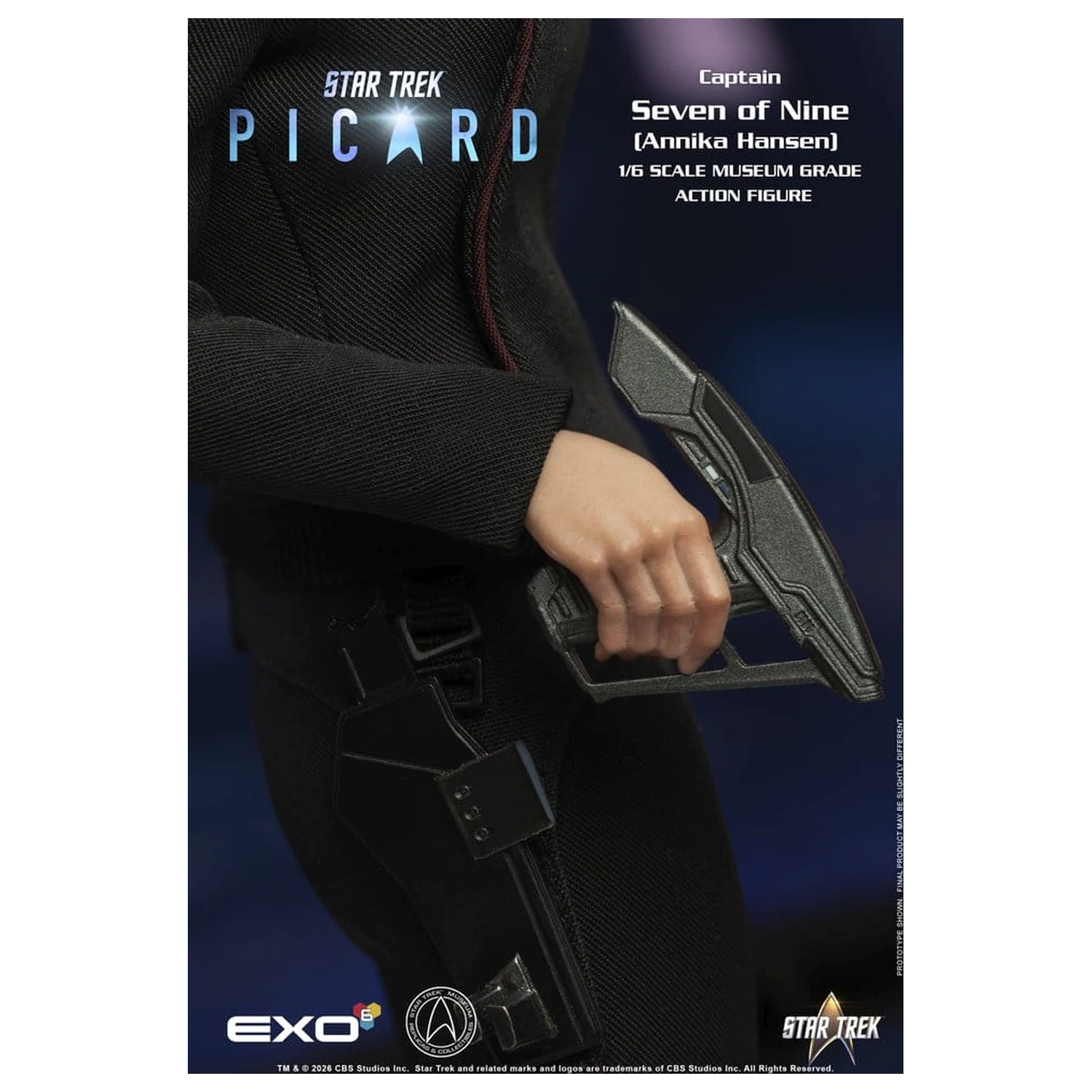 Star Trek: Picard figura 1/6 Captain Seven of Nine 29 cm fotografija proizvoda