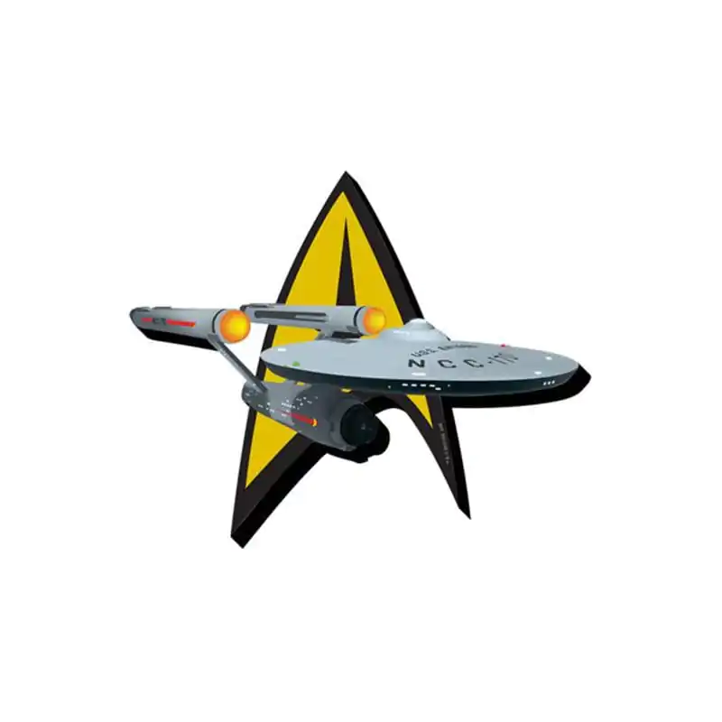 Star Trek: Ship & Logo Zabavni Glomazni Magnet fotografija proizvoda