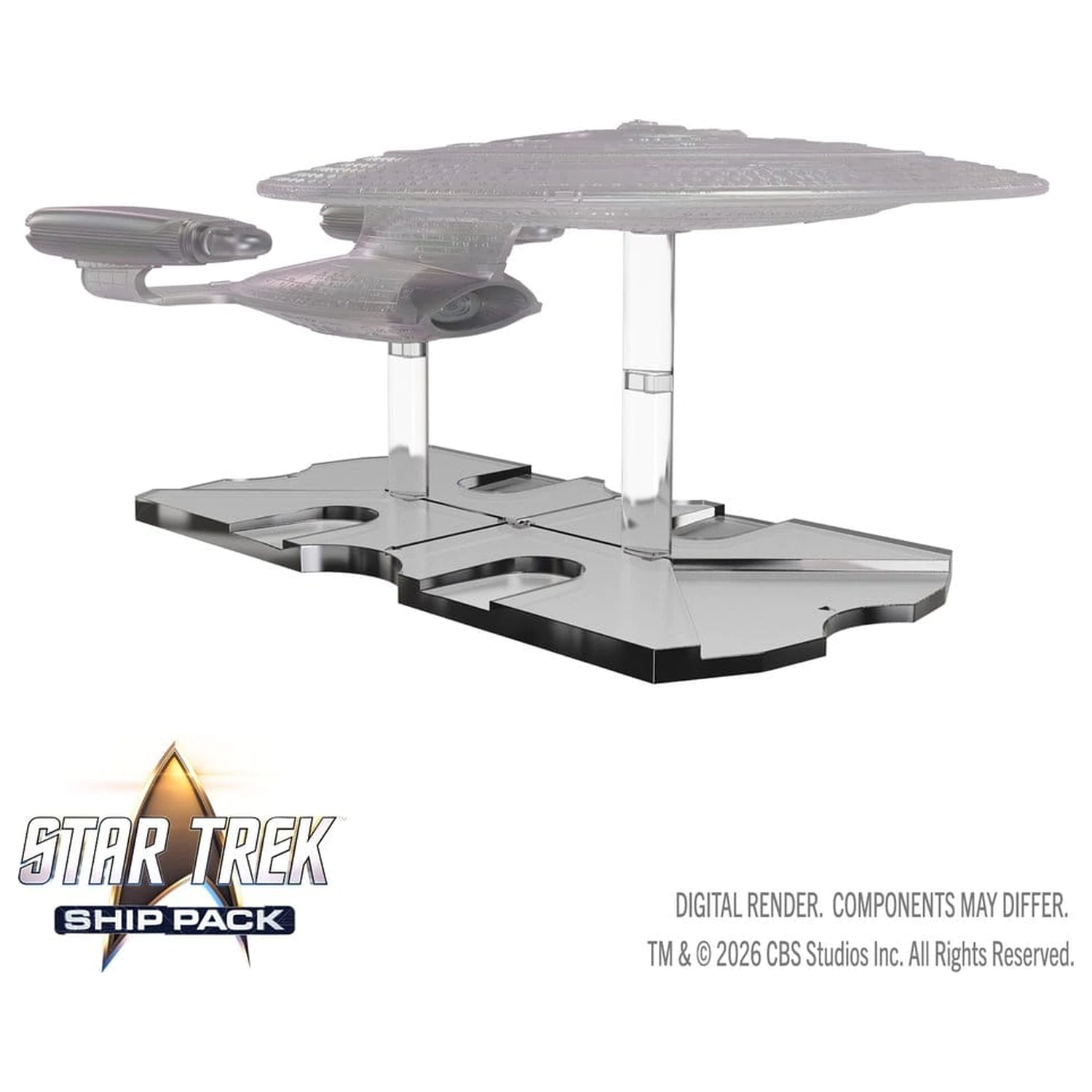 Star Trek Ship Pack Boxed prepainted Miniatures U.S.S. Enterprise - 60th Anniversary Edition 22 cm fotografija proizvoda