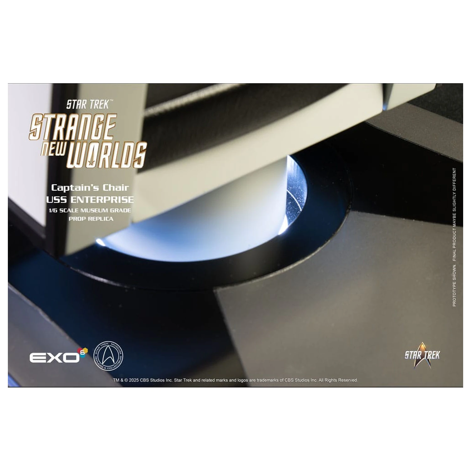 Star Trek: Strange New Worlds 1/6 USS Enterprise Zapovjednička stolica 19 cm fotografija proizvoda