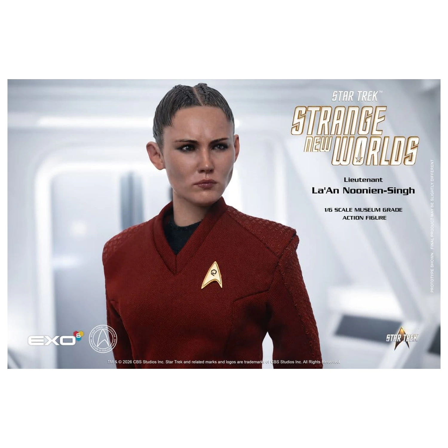 Star Trek: Strange New Worlds Akcijska figura 1/6 Lt. La'An Noonien-Singh 28 cm fotografija proizvoda