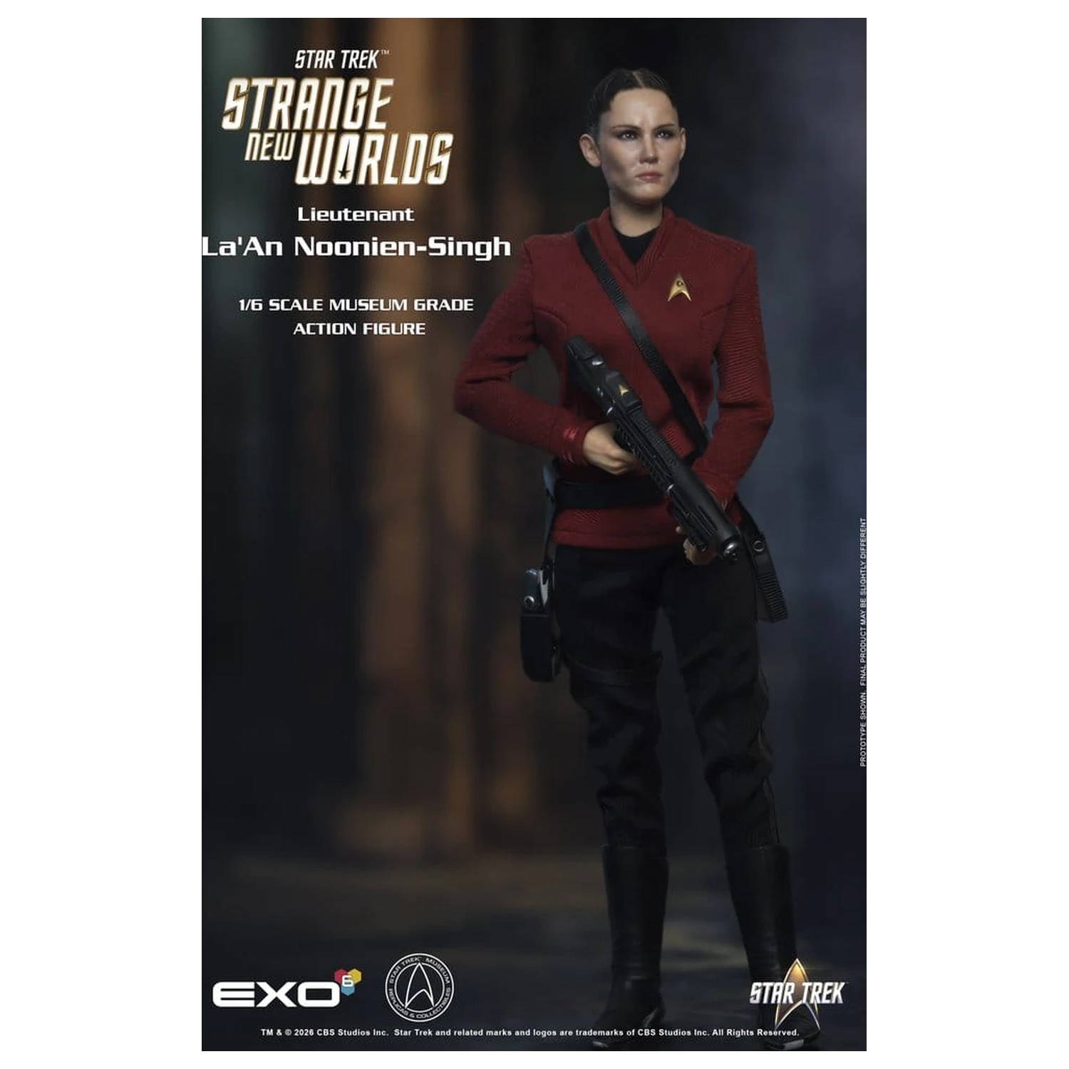 Star Trek: Strange New Worlds Akcijska figura 1/6 Lt. La'An Noonien-Singh 28 cm fotografija proizvoda