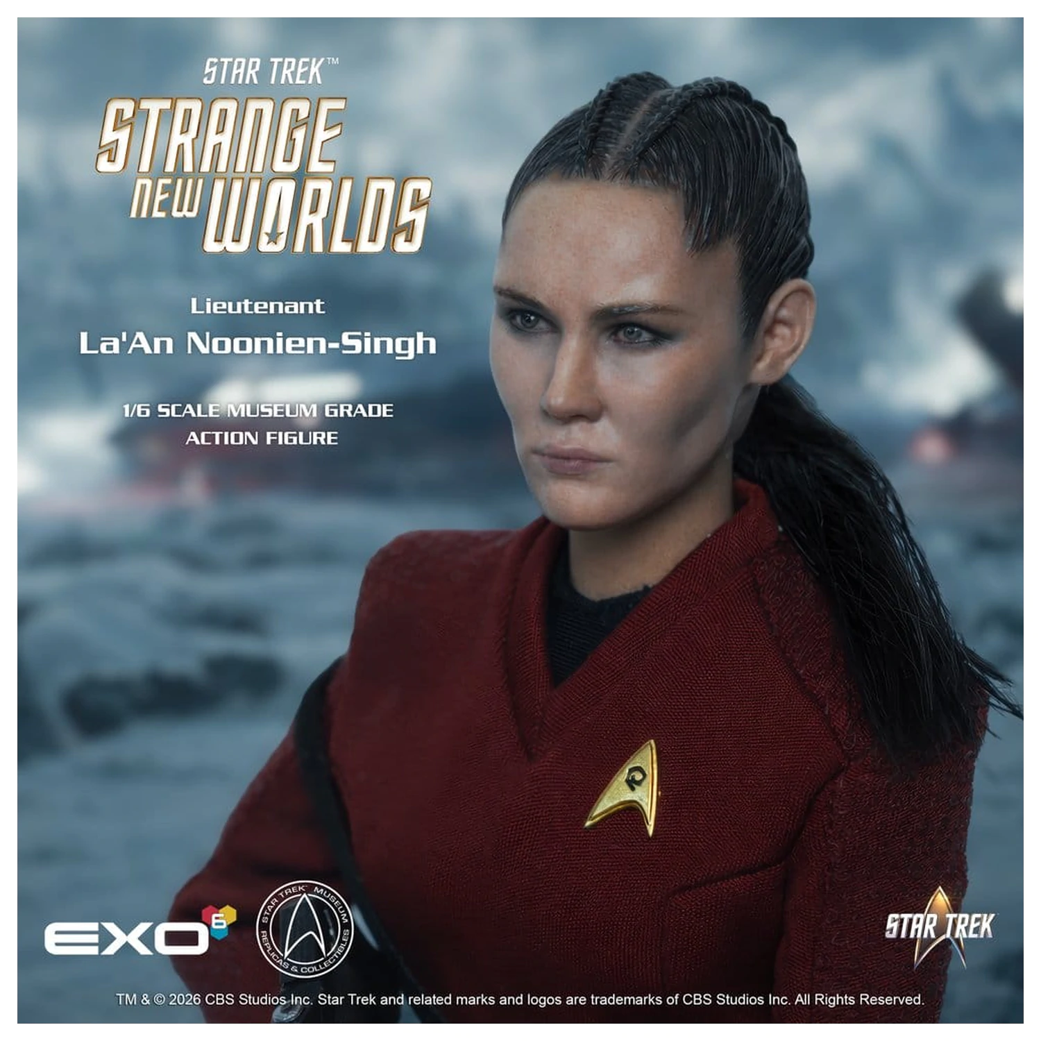 Star Trek: Strange New Worlds Akcijska figura 1/6 Lt. La'An Noonien-Singh 28 cm fotografija proizvoda