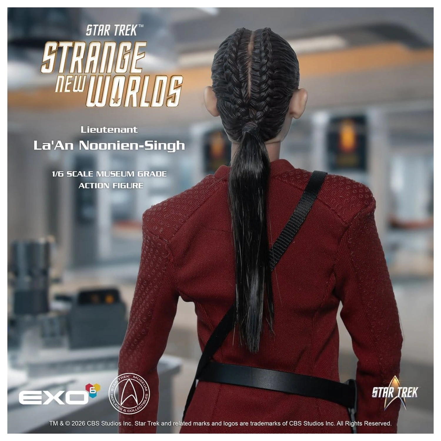 Star Trek: Strange New Worlds Akcijska figura 1/6 Lt. La'An Noonien-Singh 28 cm fotografija proizvoda