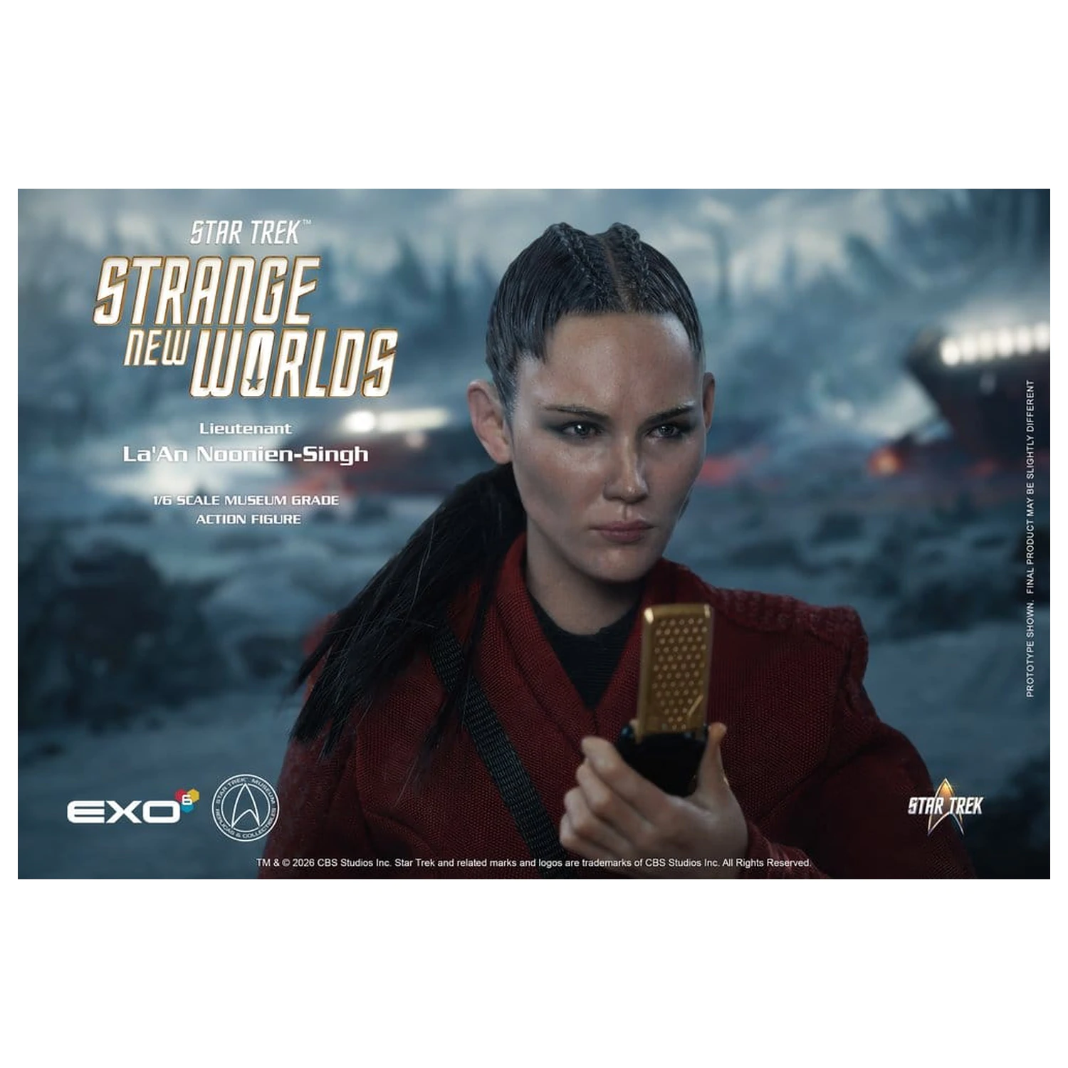 Star Trek: Strange New Worlds Akcijska figura 1/6 Lt. La'An Noonien-Singh 28 cm fotografija proizvoda
