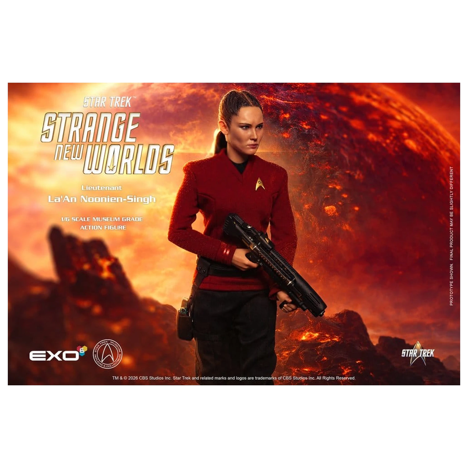 Star Trek: Strange New Worlds Akcijska figura 1/6 Lt. La'An Noonien-Singh 28 cm fotografija proizvoda