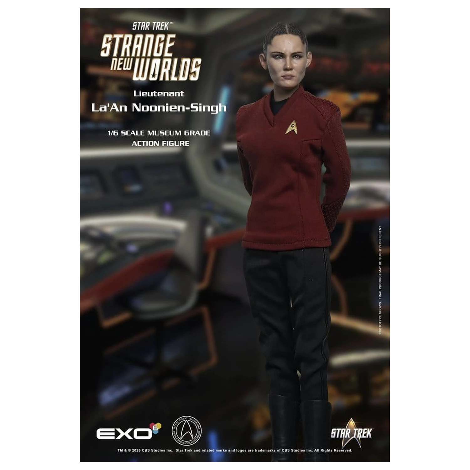 Star Trek: Strange New Worlds Akcijska figura 1/6 Lt. La'An Noonien-Singh 28 cm fotografija proizvoda