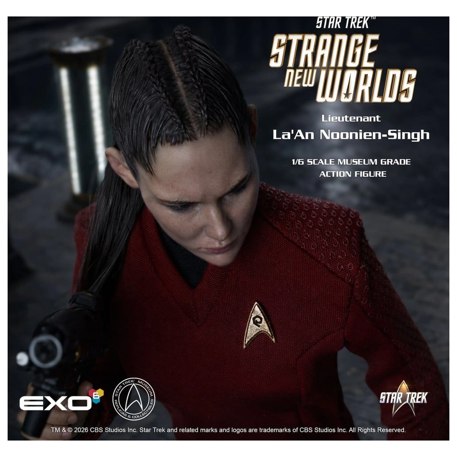 Star Trek: Strange New Worlds Akcijska figura 1/6 Lt. La'An Noonien-Singh 28 cm fotografija proizvoda