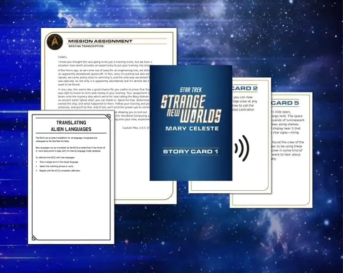 Star Trek Strange New Worlds Igra sobe za bijeg Mary Celeste Engleska verzija fotografija proizvoda