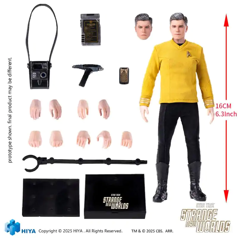 Star Trek Strange New Worlds Exquisite Super Series akcijska figura 1/12 Pike 16 cm fotografija proizvoda