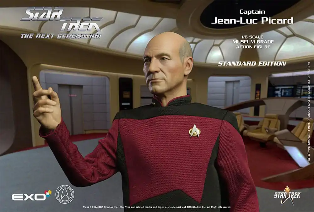Star Trek: The Next Generation akcijska figura 1/6 Captain Jean-Luc Picard 30 cm fotografija proizvoda