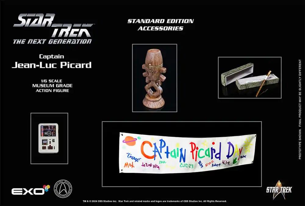 Star Trek: The Next Generation akcijska figura 1/6 Captain Jean-Luc Picard 30 cm fotografija proizvoda