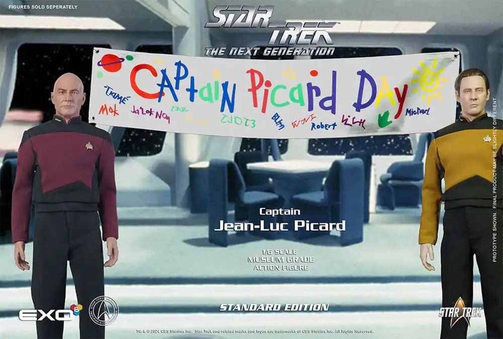 Star Trek: The Next Generation akcijska figura 1/6 Captain Jean-Luc Picard 30 cm fotografija proizvoda