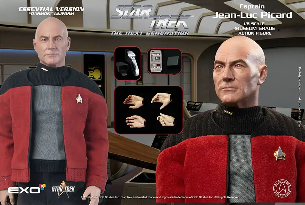 Star Trek: The Next Generation akcijska figura 1/6 Captain Jean-Luc Picard (Essential Darmok Uniform) 30 cm fotografija proizvoda